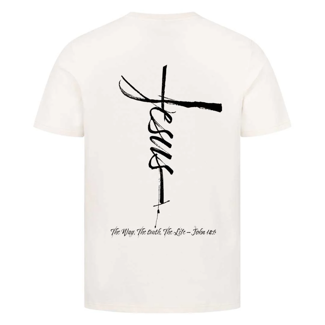 Jesus Cross Shirt BackPrint - Image 5