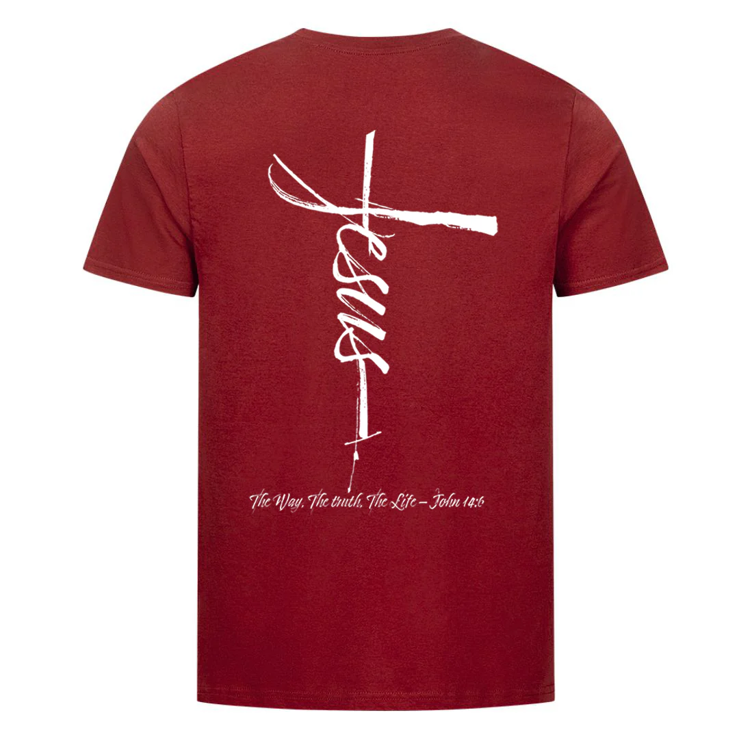 Jesus Cross Shirt BackPrint - Image 6