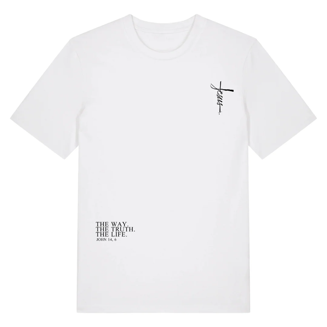 Jesus Cross Front Shirt - Image 2