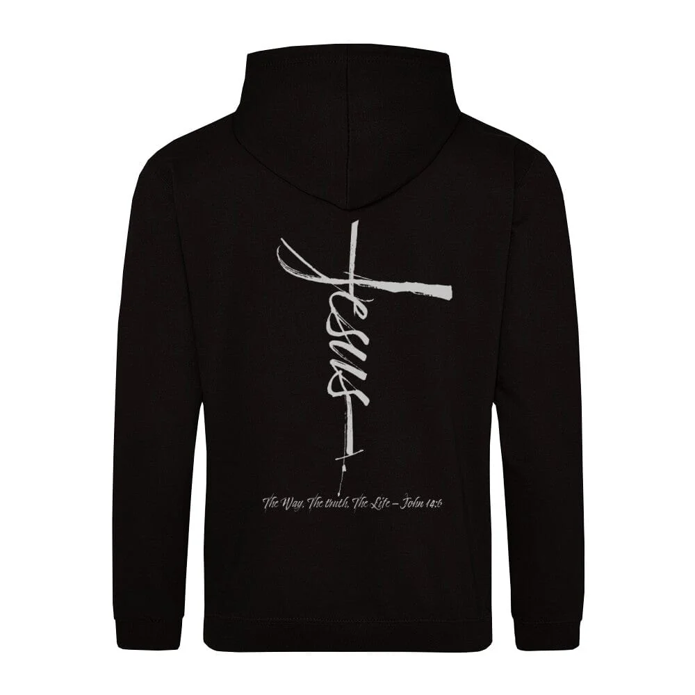 Jesus Cross Hoodie BackPrint - Image 7
