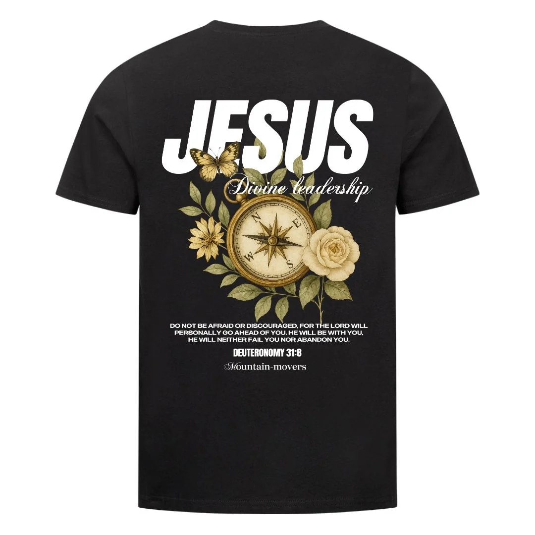 Jesus Divine Flower Shirt BackPrint - Image 2