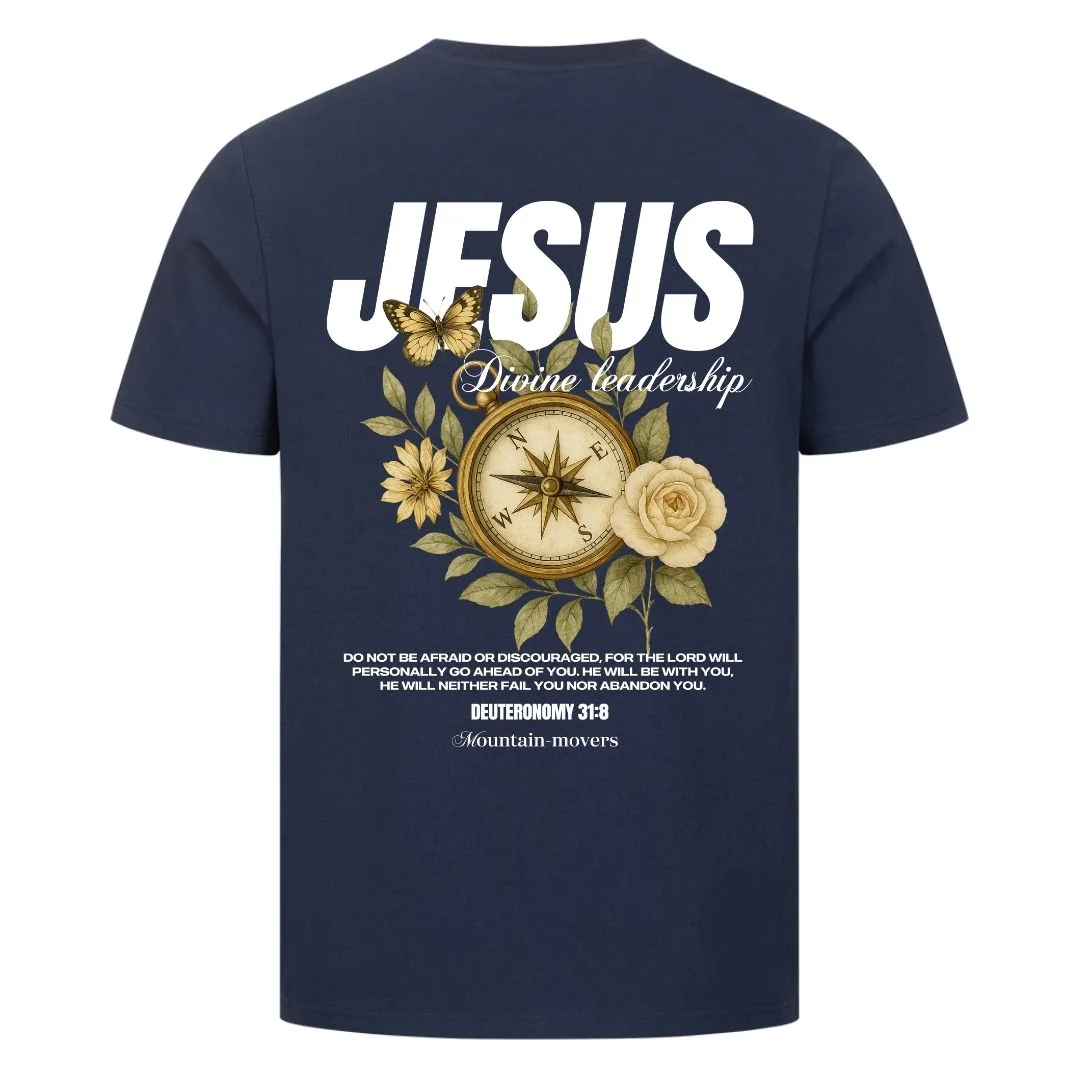 Jesus Divine Flower Shirt BackPrint - Image 3