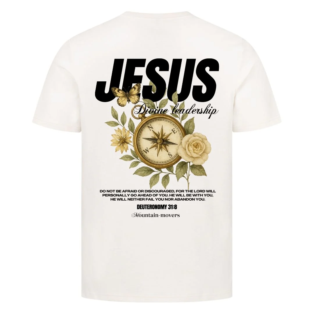 Jesus Divine Flower Shirt BackPrint - Image 4