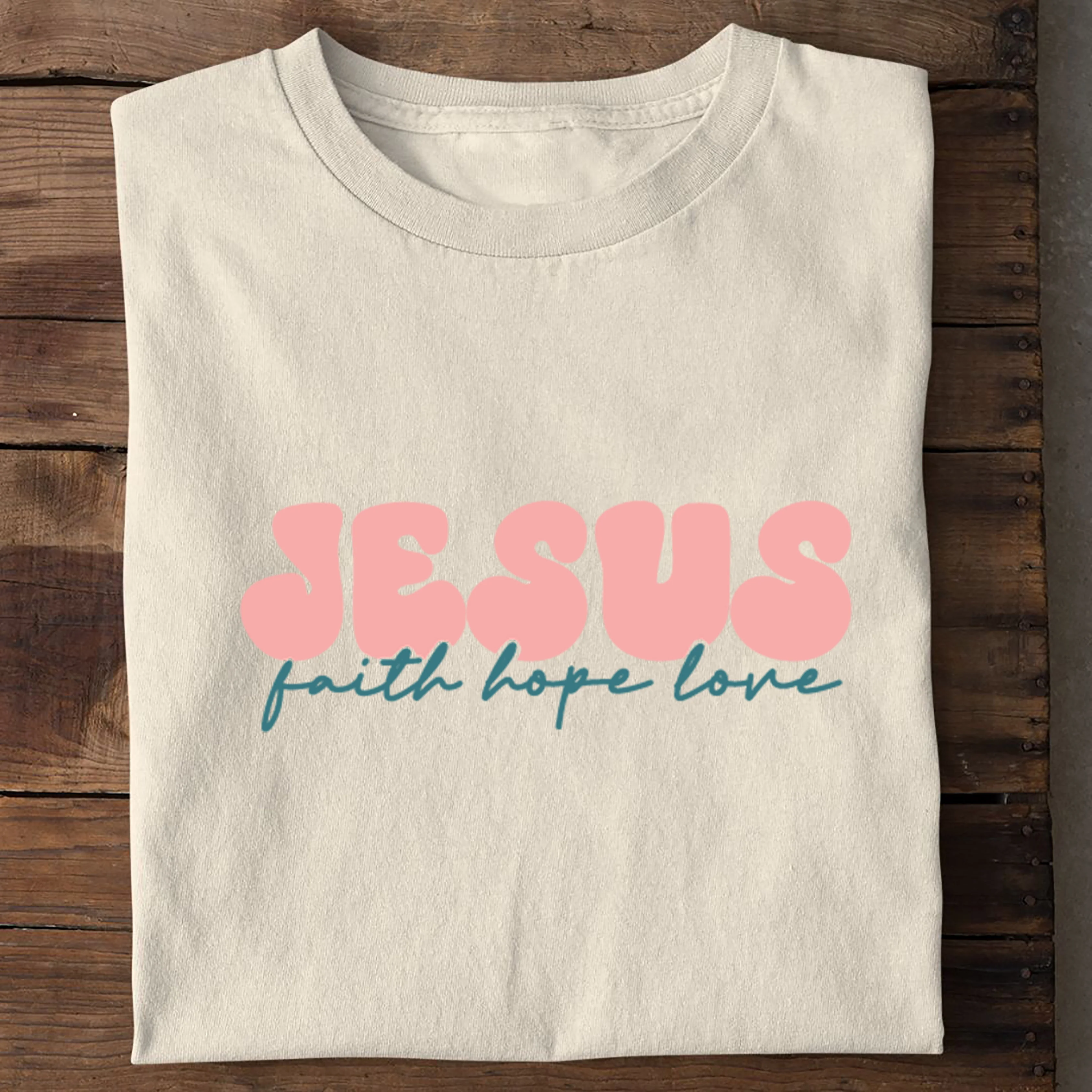 Jesus faith hope love Shirt - Image 6