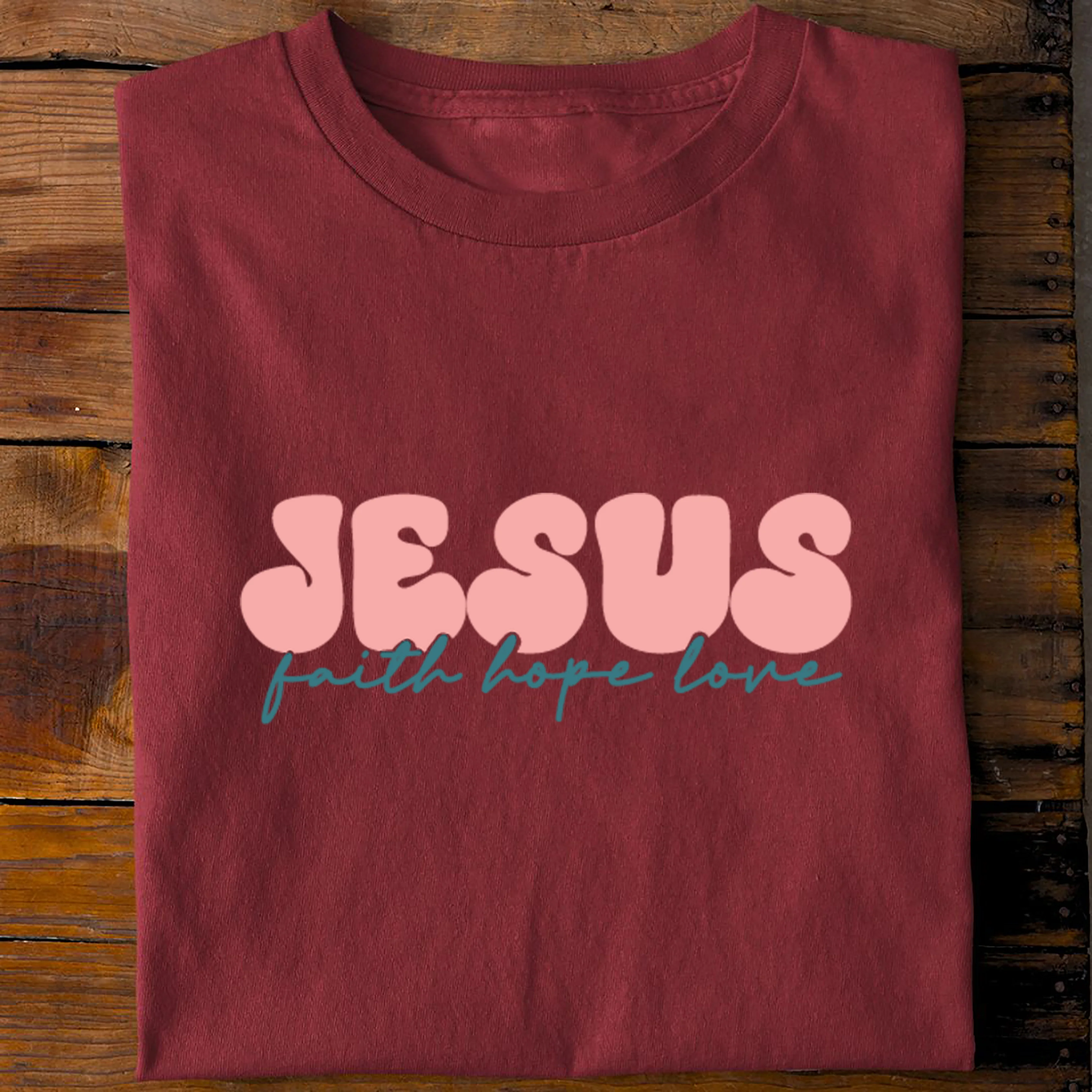 Jesus faith hope love Shirt - Image 7