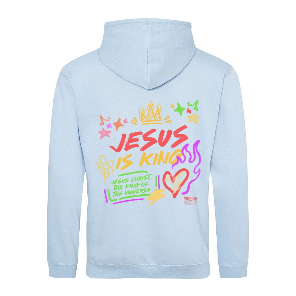 Jesus is King Hoodie BackPrint - Image 4