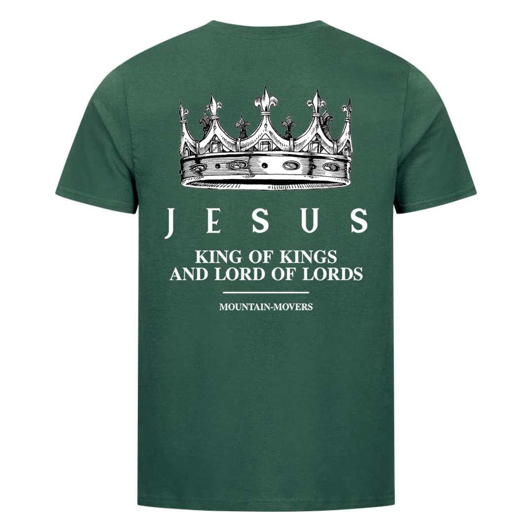 Jesus King of Kings Shirt Backprint - Image 6