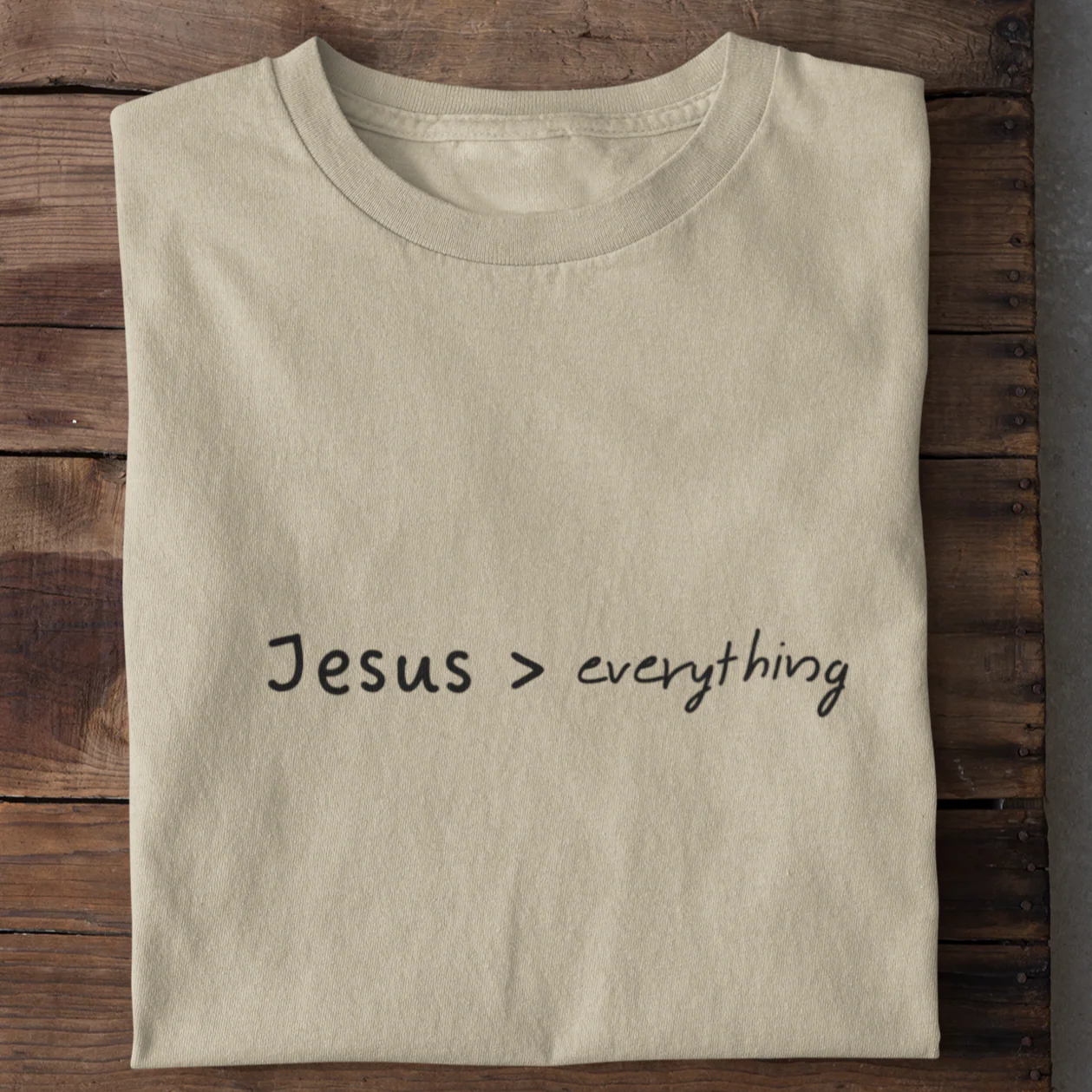 Jesus over everything Shirt - Image 5