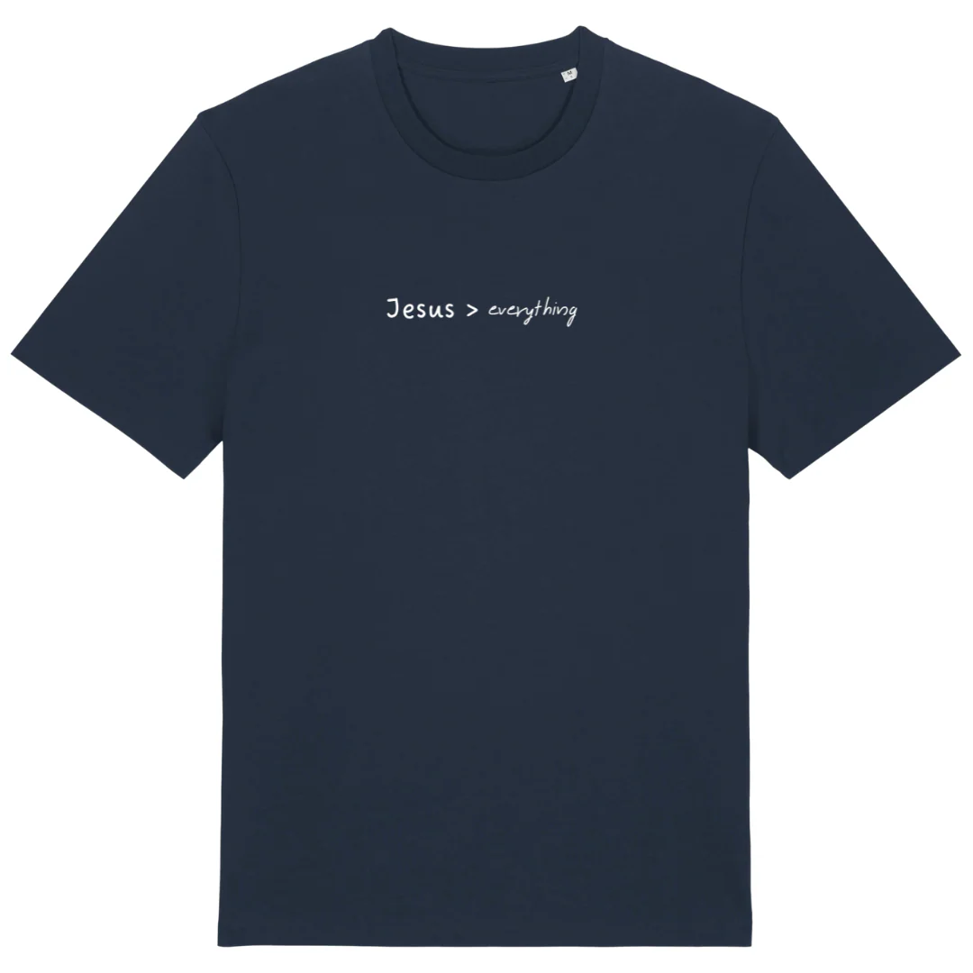 Jesus over everything Shirt - Image 8