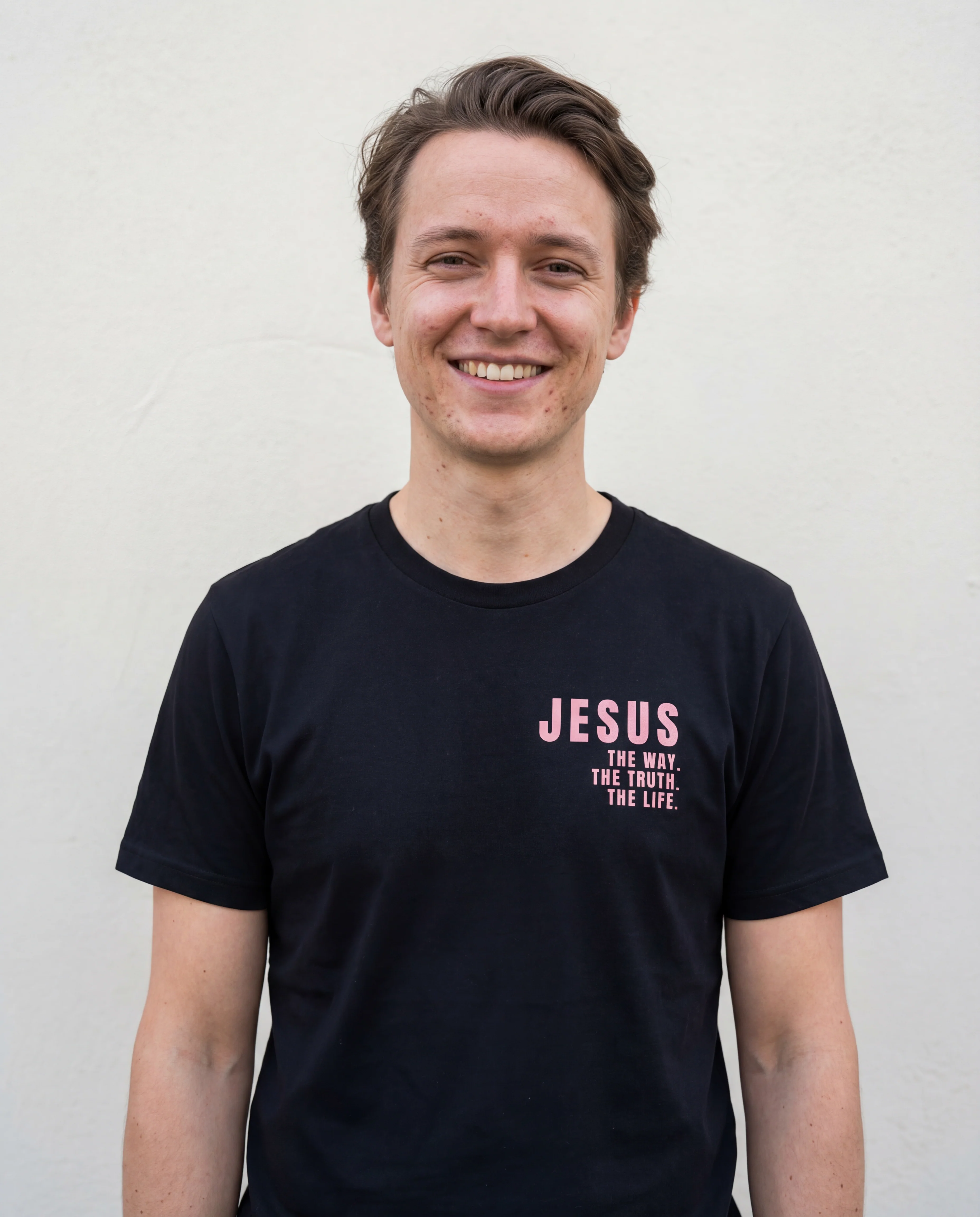 Jesus Pink Letters Shirt