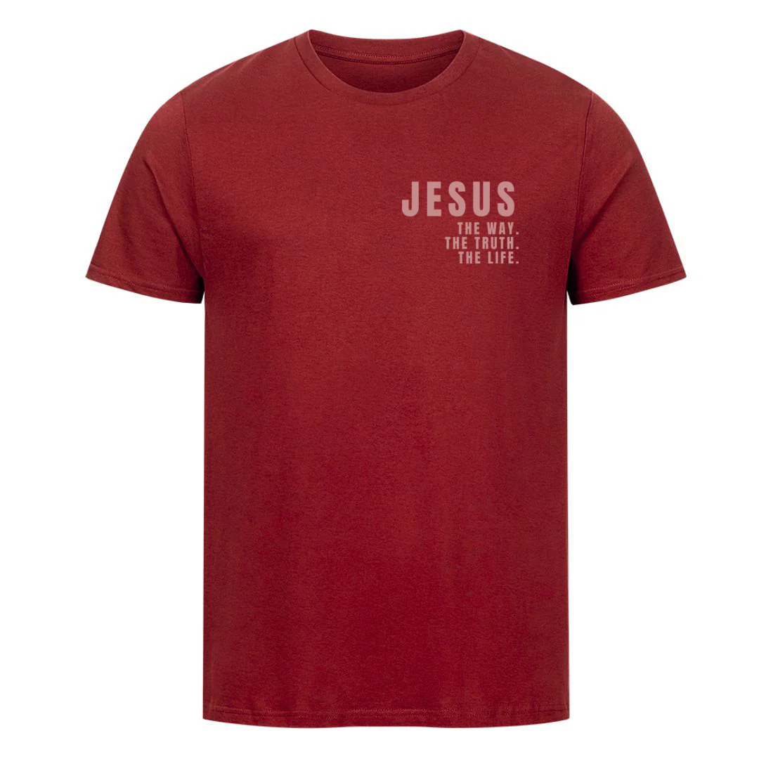 Jesus Pink Letters Shirt - Image 9