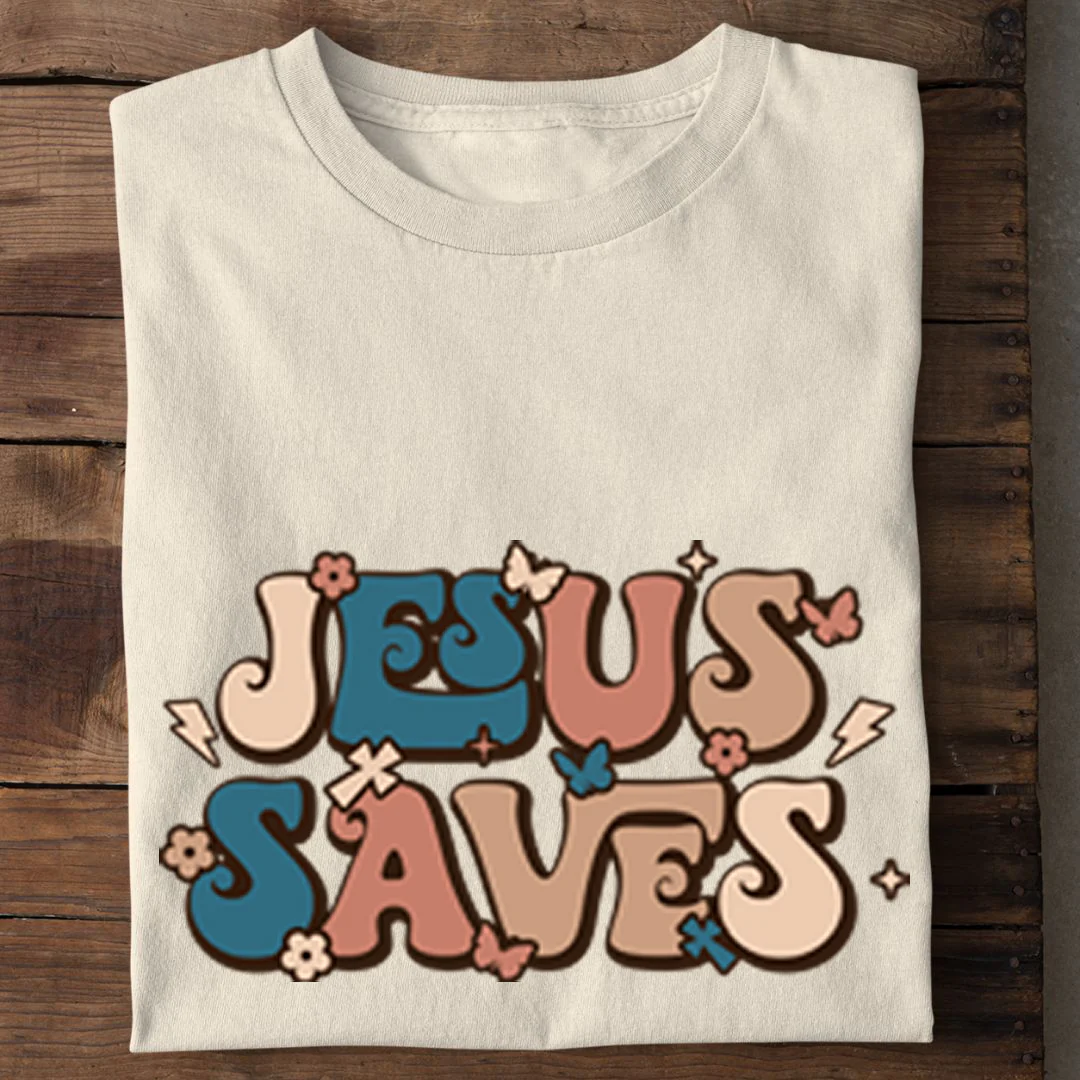 Jesus saves Shirt - Image 6