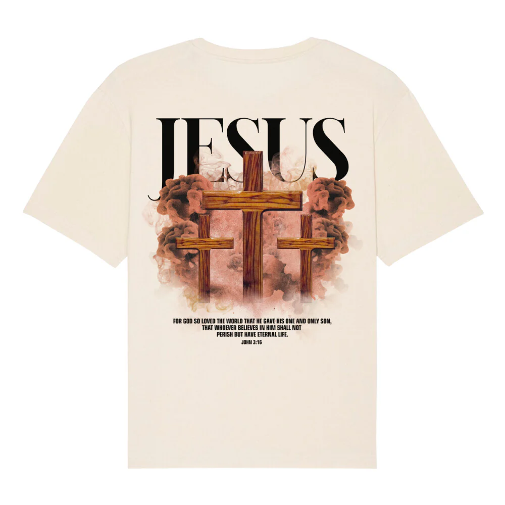 Jesus Streetwear Oversized Shirt BackPrint - Image 6