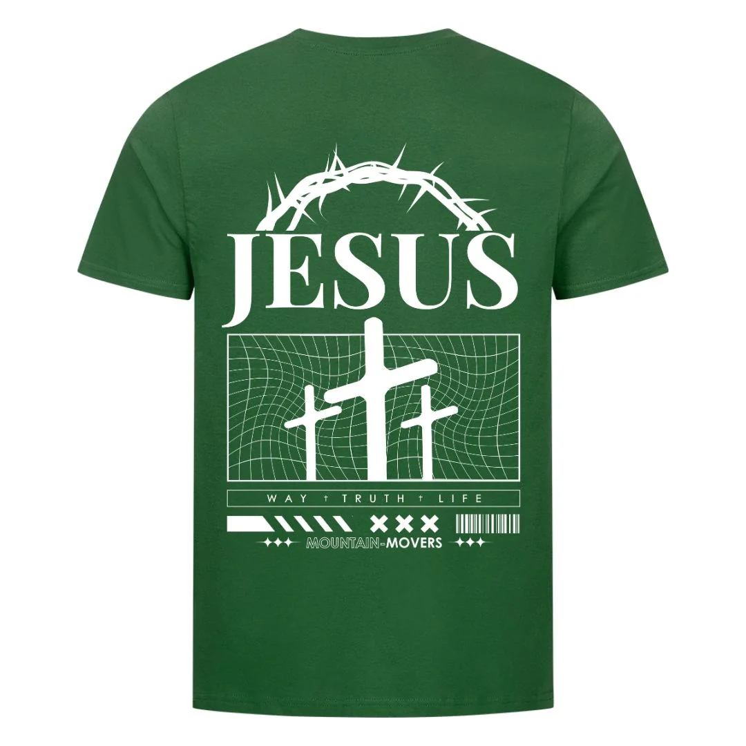 Jesus Way Truth Life Shirt Front - und BackPrint - Image 11