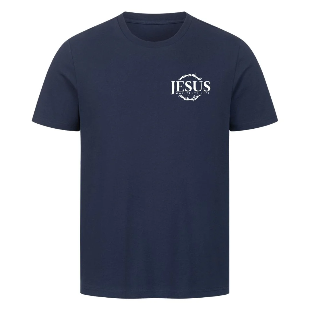 Jesus Way Truth Life Shirt Front - und BackPrint - Image 12