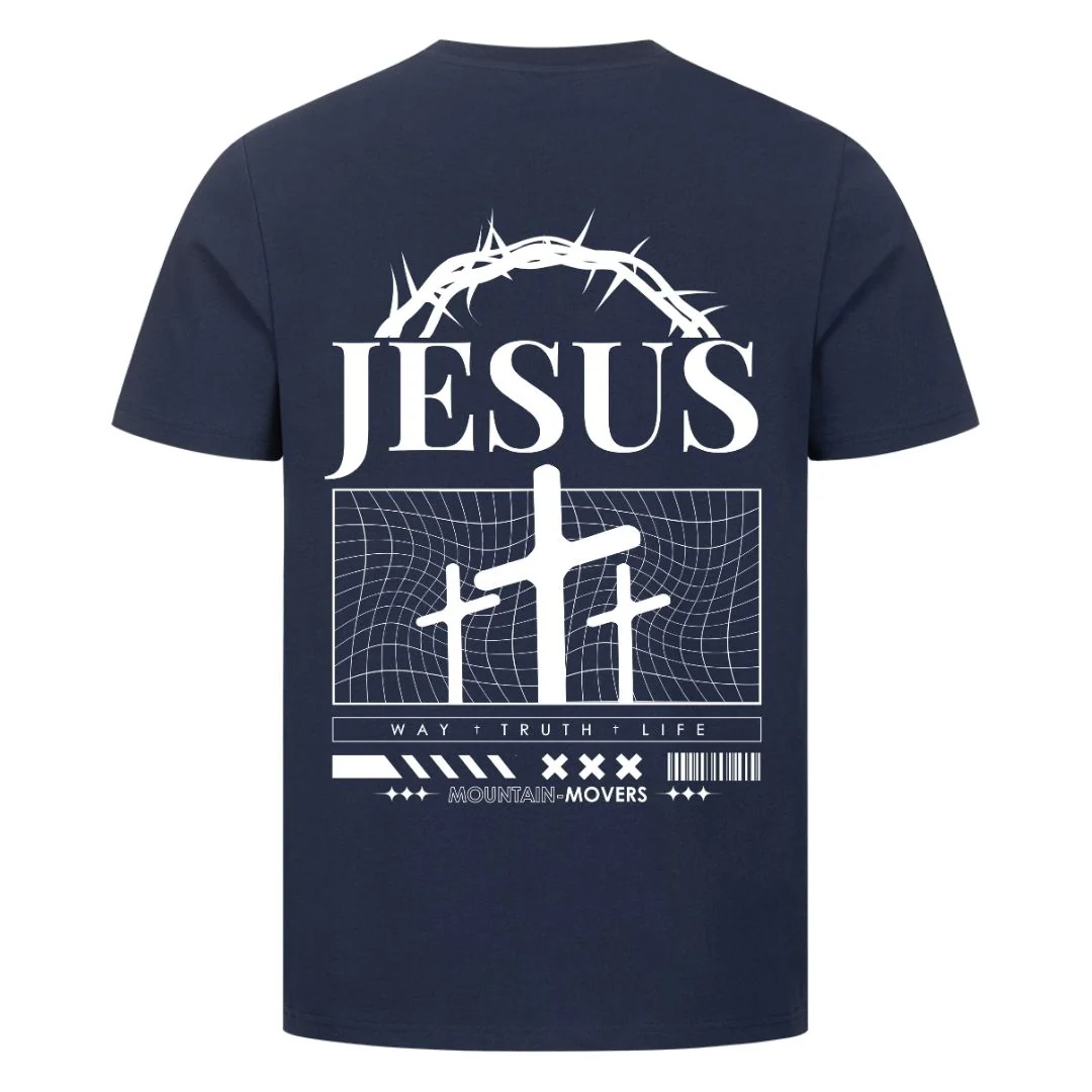 Jesus Way Truth Life Shirt Front - und BackPrint - Image 13