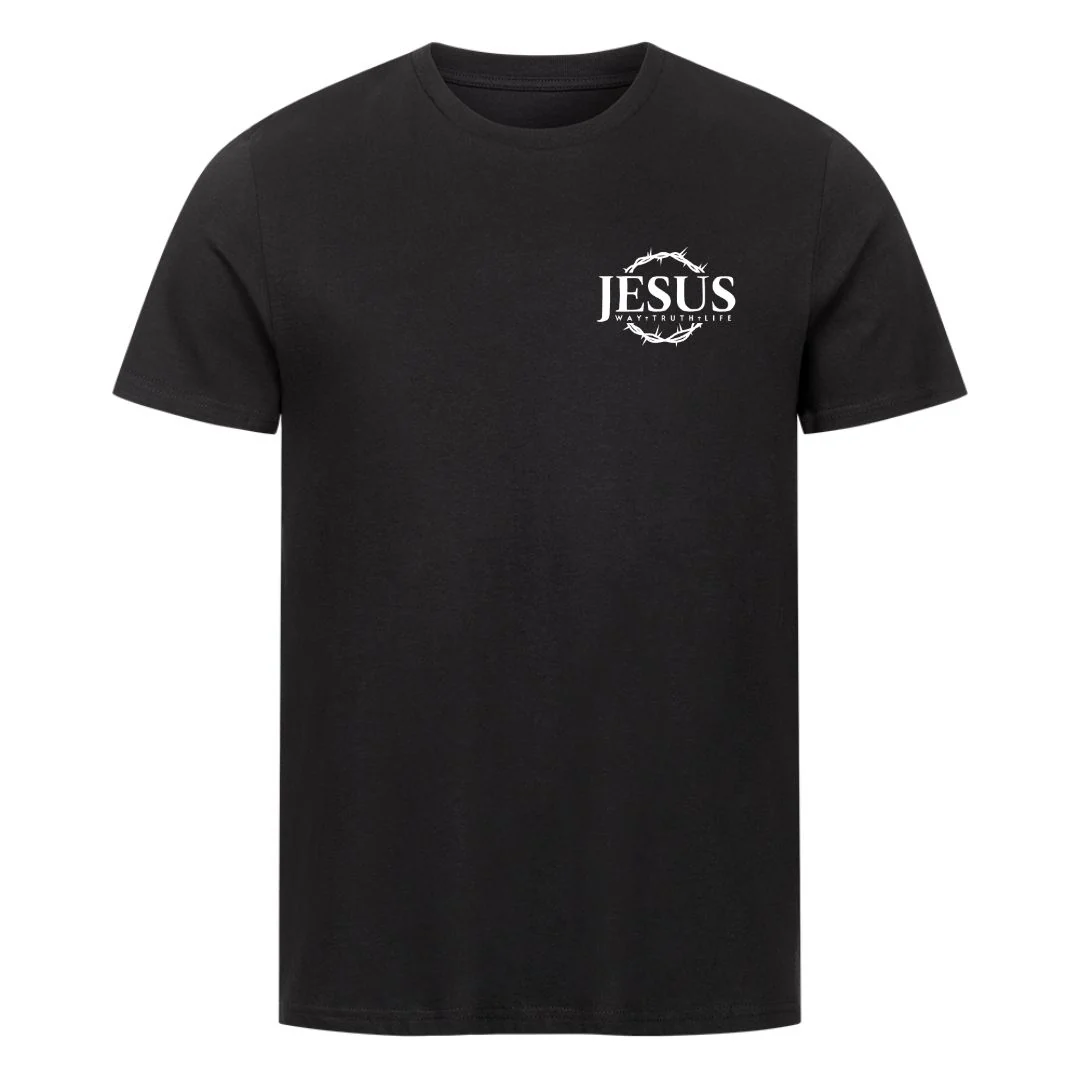 Jesus Way Truth Life Shirt Front - und BackPrint - Image 2