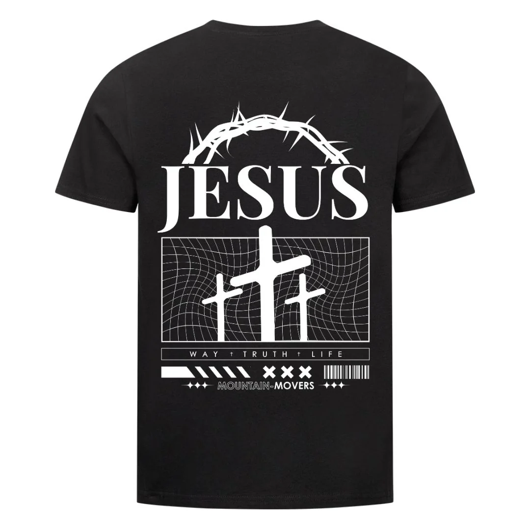 Jesus Way Truth Life Shirt Front - und BackPrint - Image 3