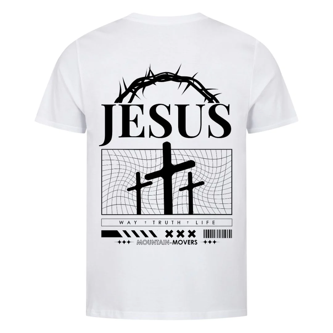 Jesus Way Truth Life Shirt Front - und BackPrint - Image 5