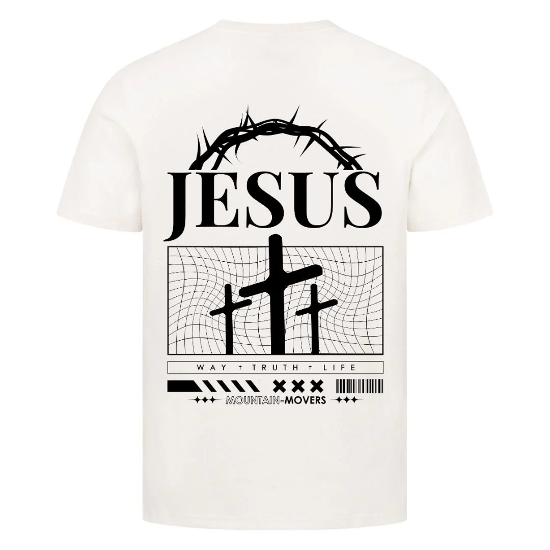 Jesus Way Truth Life Shirt Front - und BackPrint - Image 7