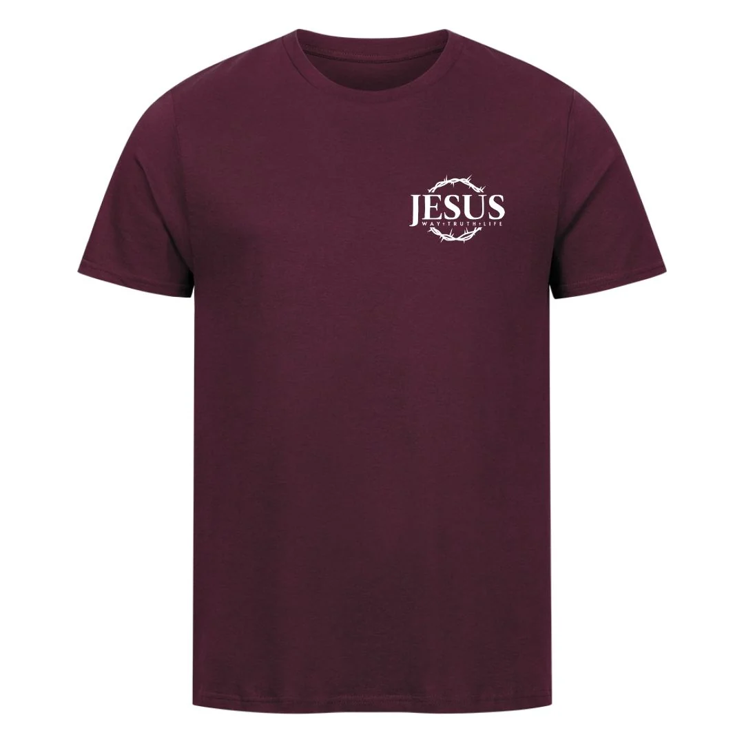 Jesus Way Truth Life Shirt Front - und BackPrint - Image 8