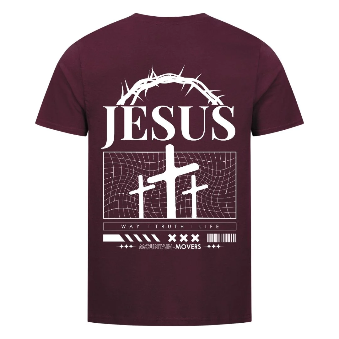 Jesus Way Truth Life Shirt Front - und BackPrint - Image 9
