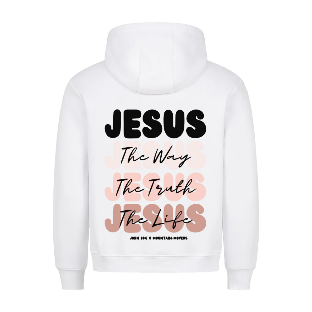 Jesus x John 14:6 Hoodie BackPrint - Image 3