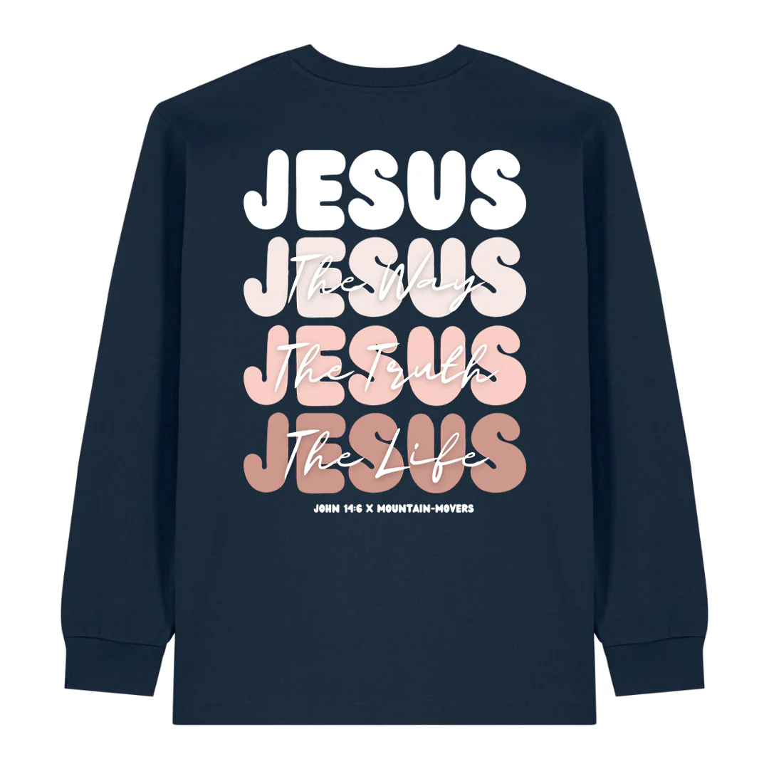 Jesus x John 14_6 Longsleeve BackPrint - Image 3