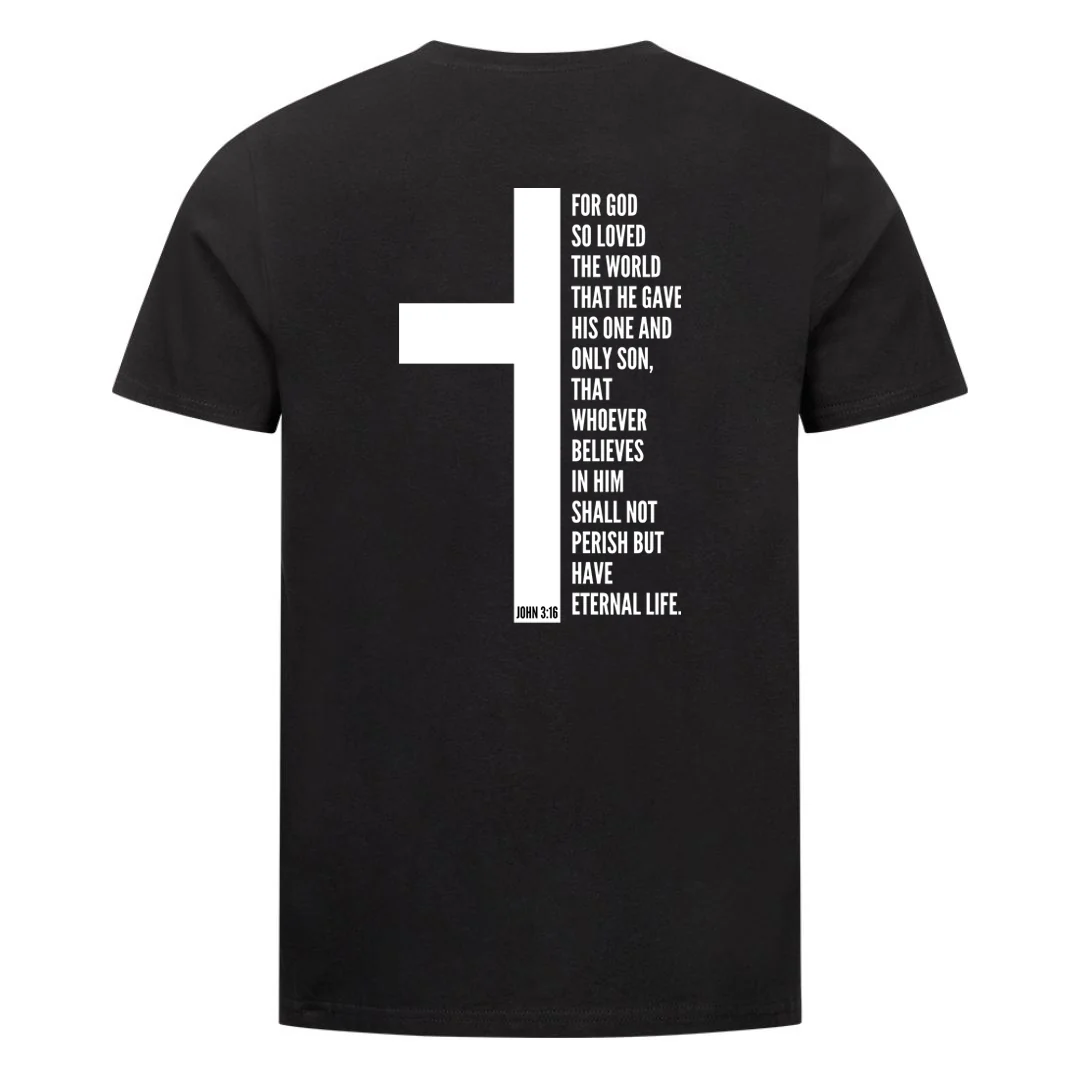 John 3:16 Shirt Backprint - Image 2