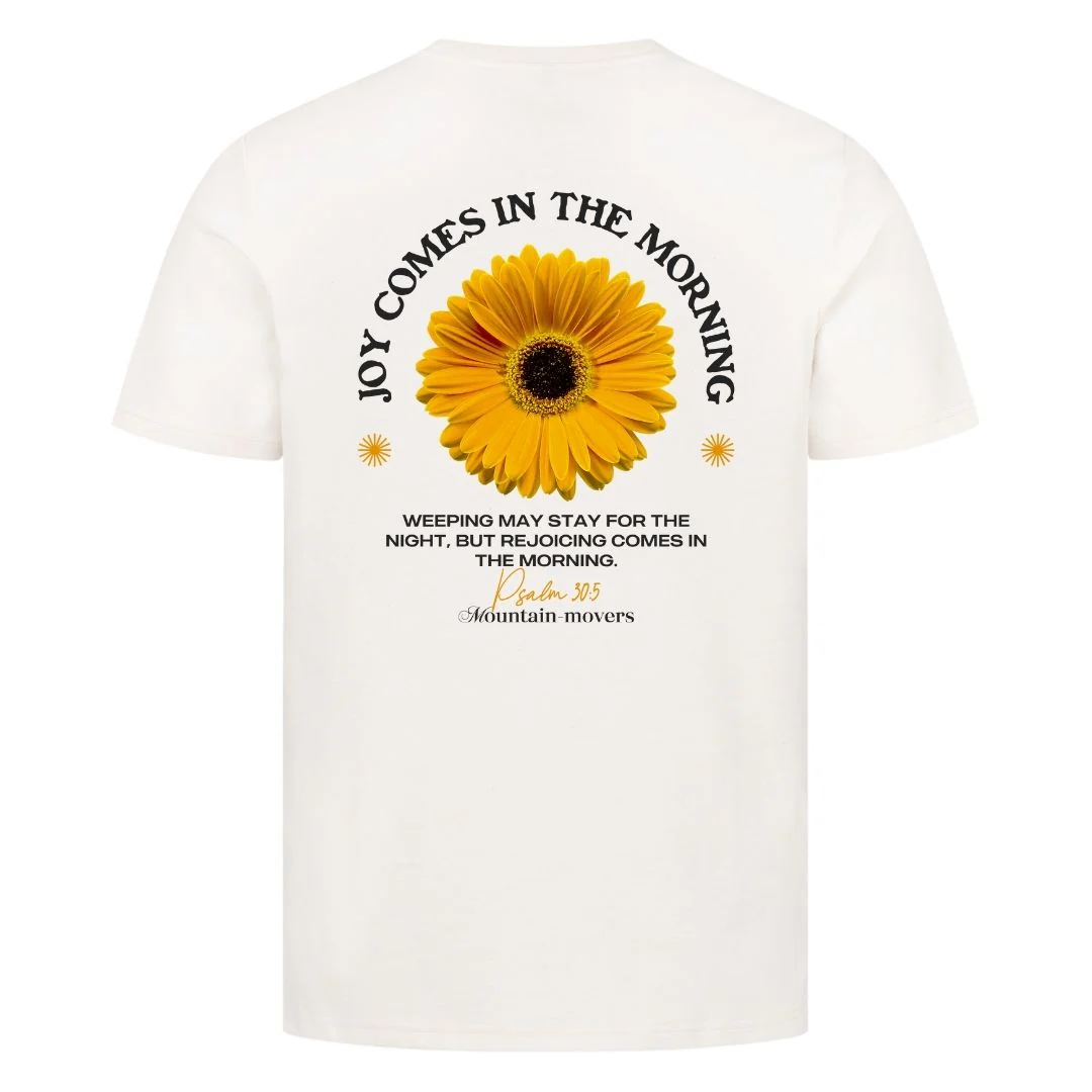 Joy comes in the morning Shirt BackPrint - Image 5
