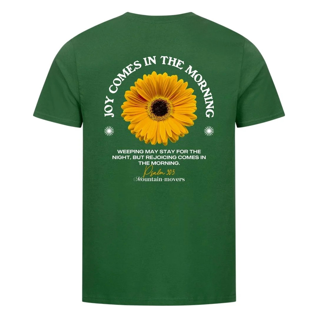 Joy comes in the morning Shirt BackPrint - Image 7