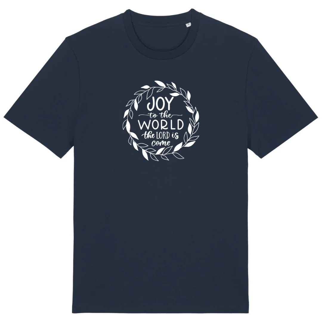 Joy to the World Circle Christmas Shirt - Image 10