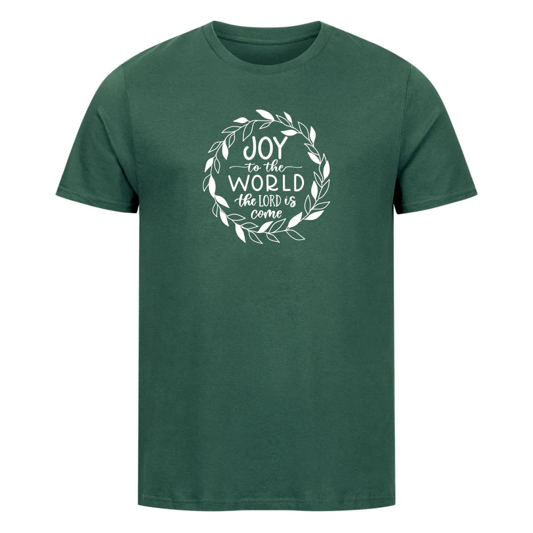 Joy to the World Circle Christmas Shirt - Image 9