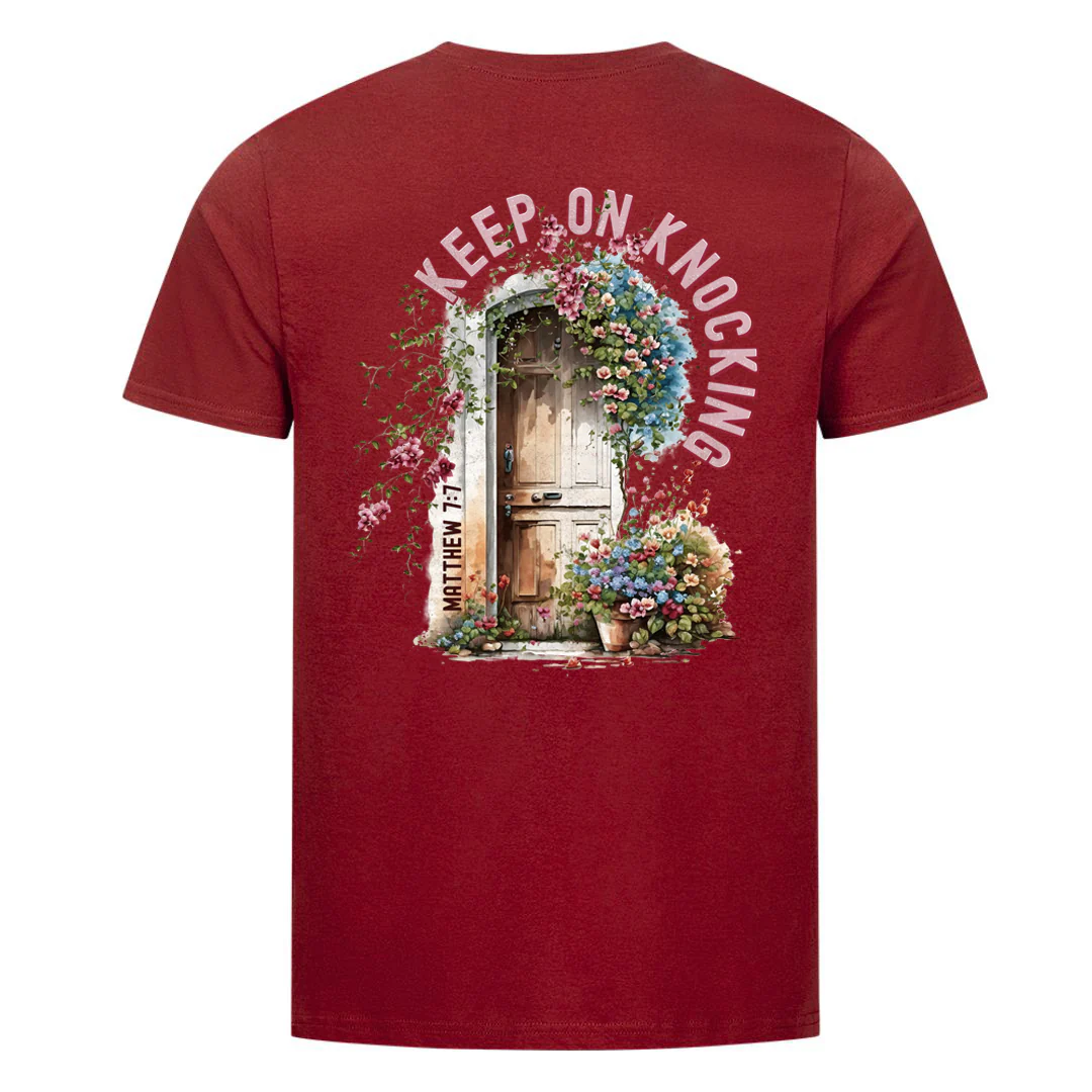 Keep on knocking Shirt BackPrint - Image 8