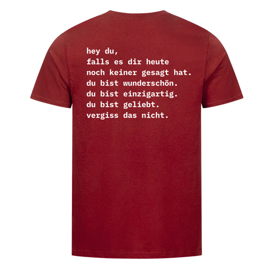 Keiner gesagt Shirt Backprint - Image 7