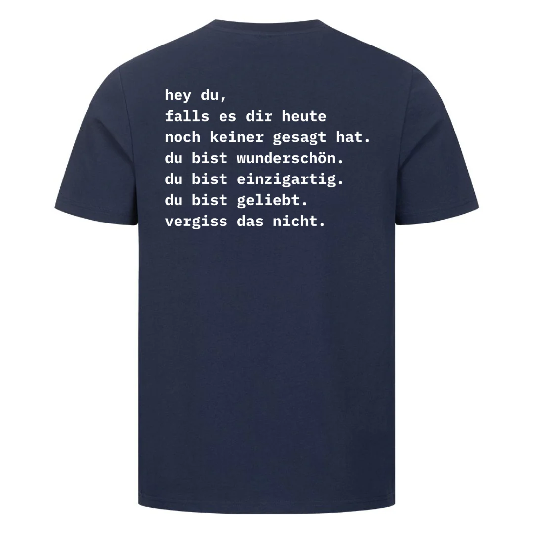 Keiner gesagt Shirt Backprint - Image 9