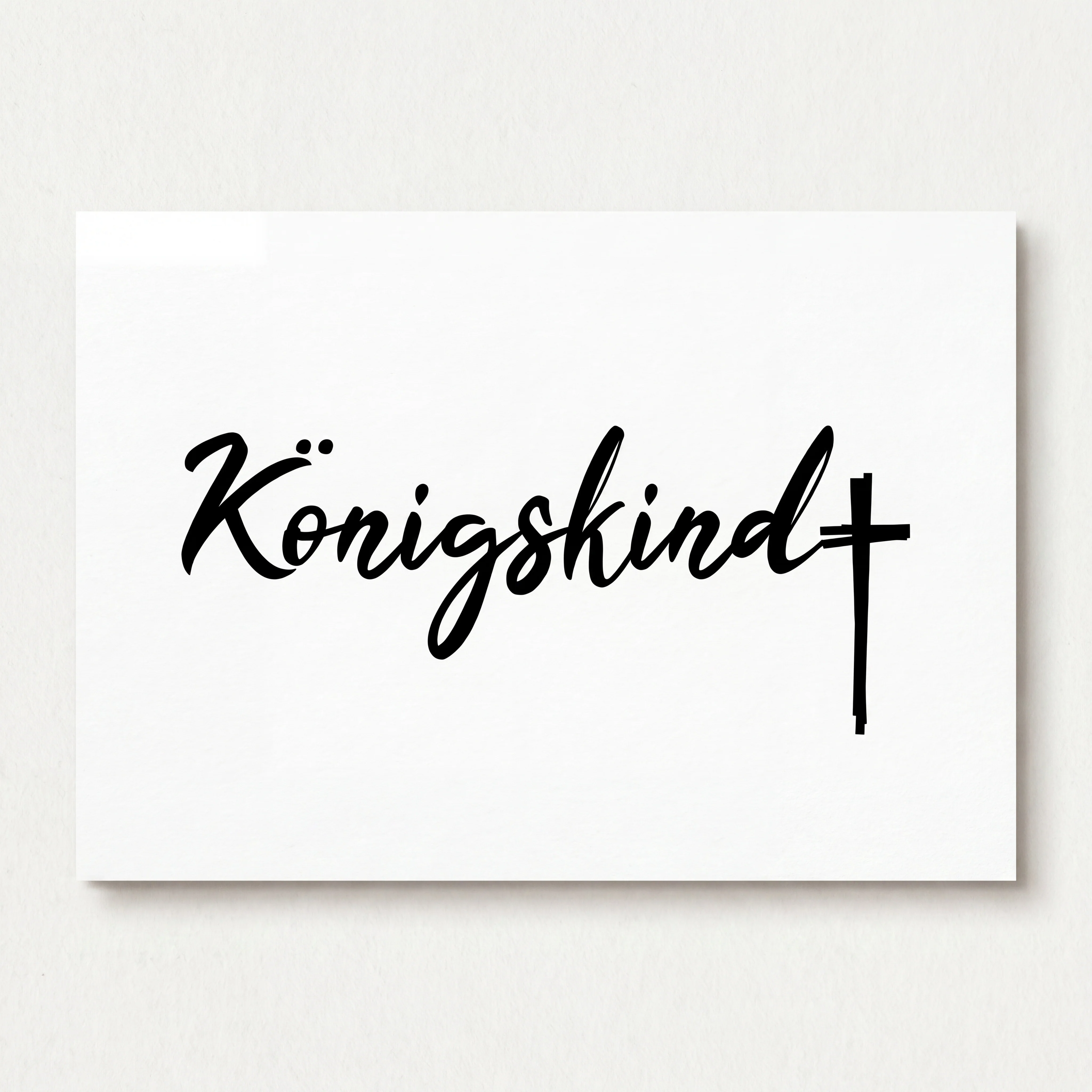 Königskind Poster A4 + A3
