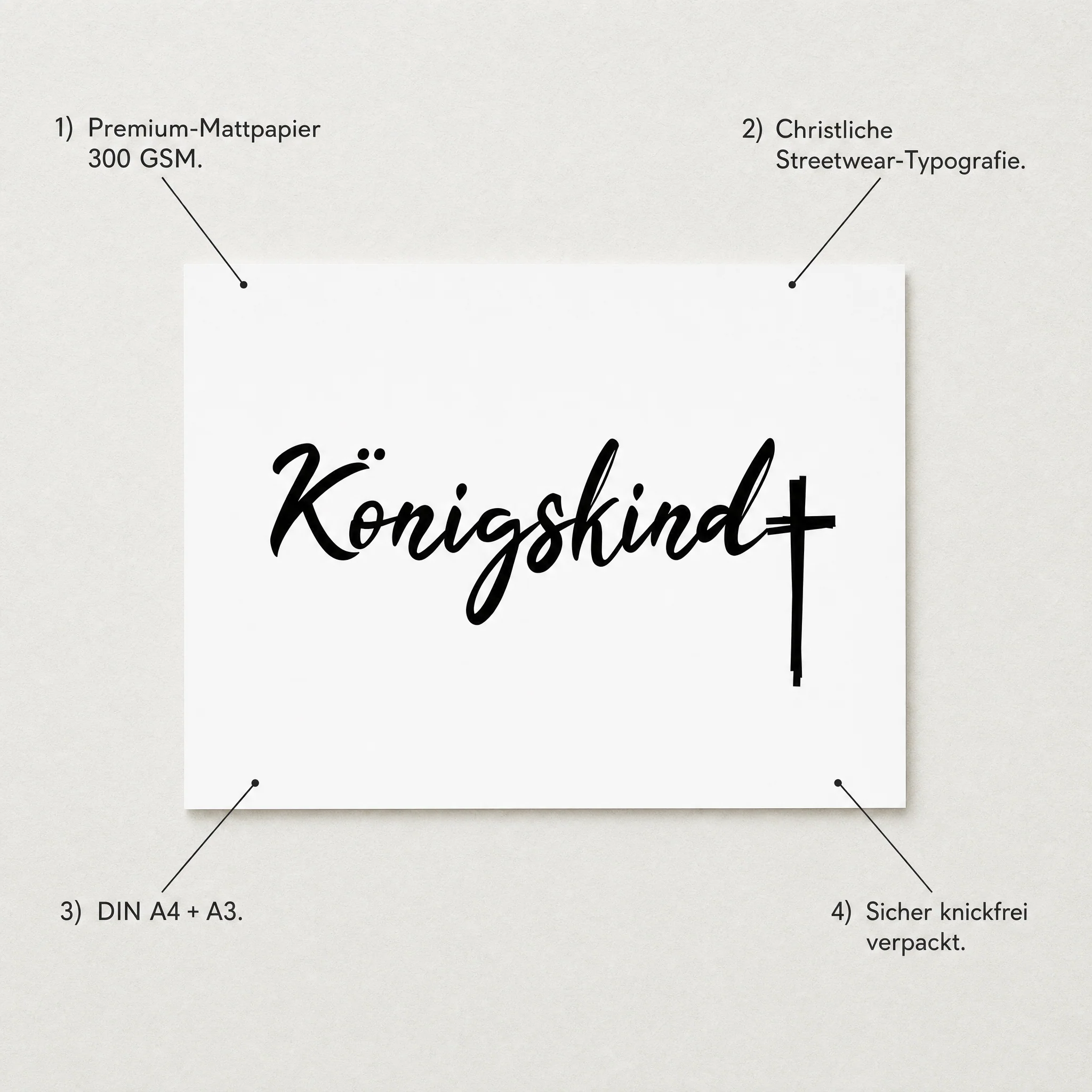 Königskind Poster A4 + A3 - Image 3