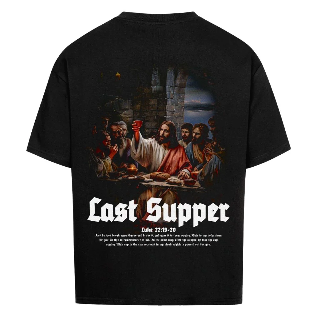 Last Supper Oversized Shirt BackPrint - Image 2