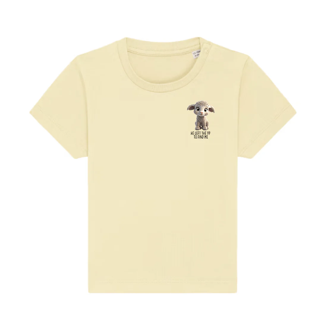 Left the 99 Sheep Baby T-Shirt - Image 5