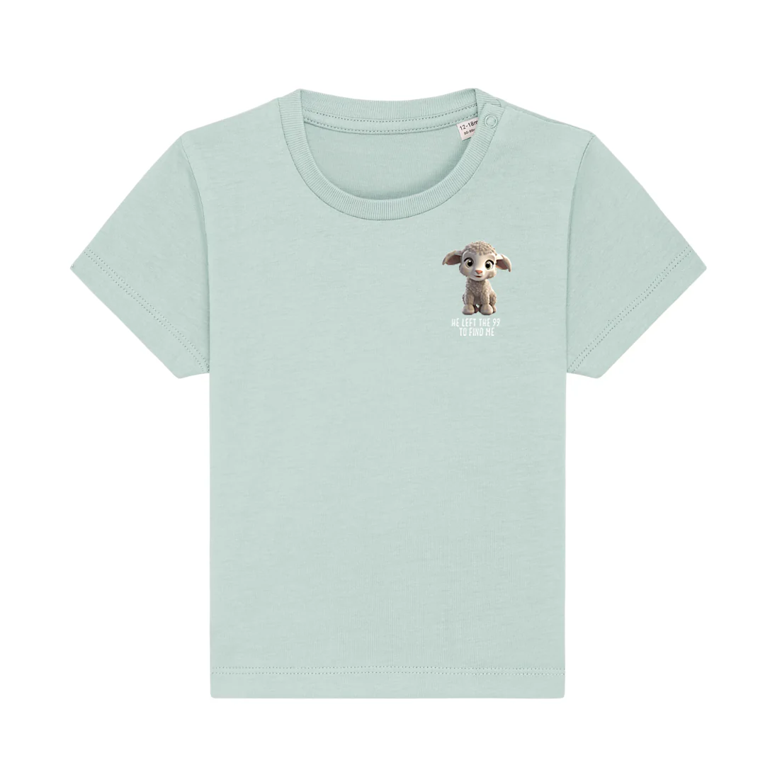 Left the 99 Sheep Baby T-Shirt - Image 7