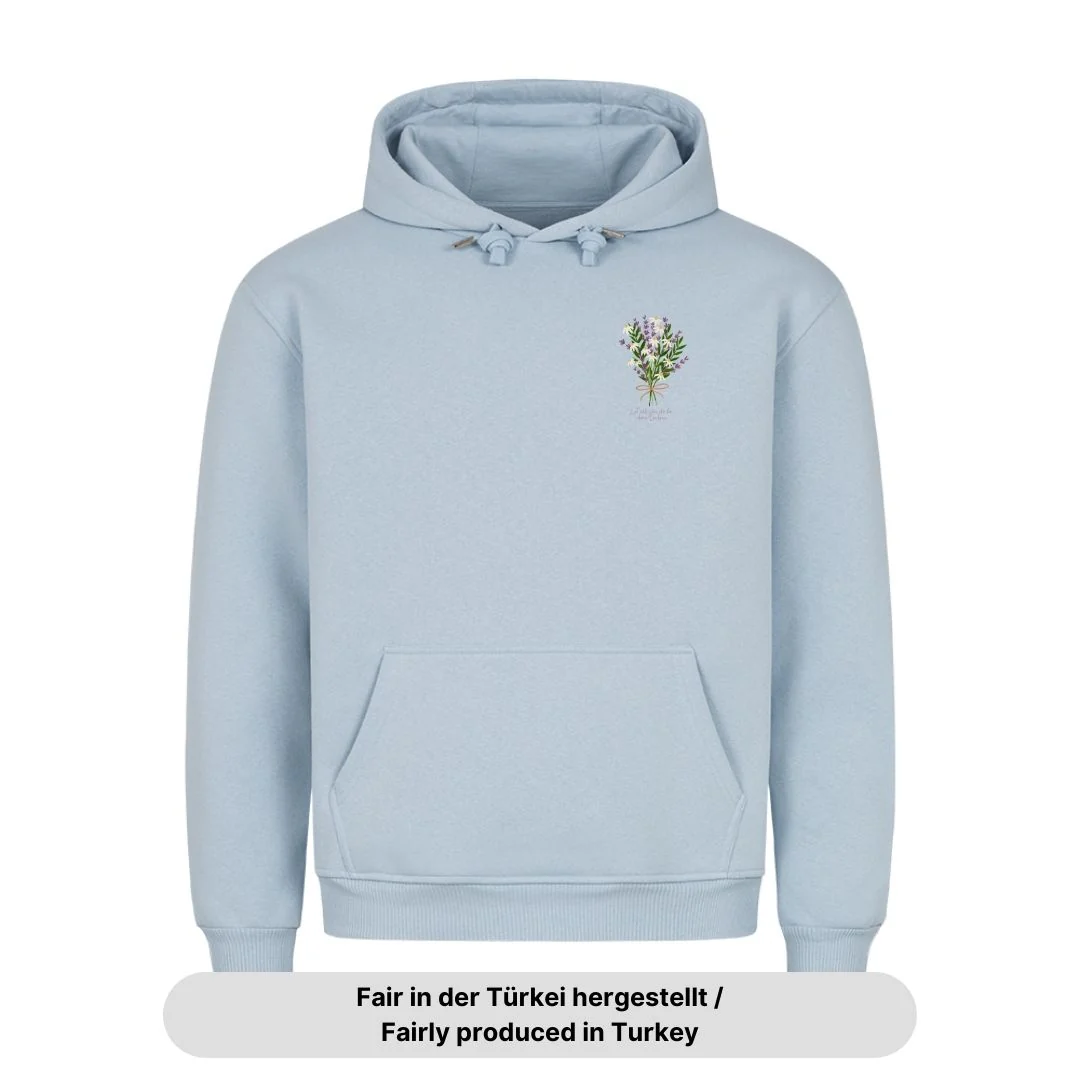 Let all that you do be done in Love (Flower) Hoodie - Image 4