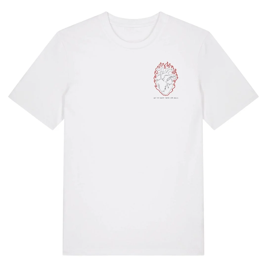 Let my Heart burn for Jesus Shirt - Image 3