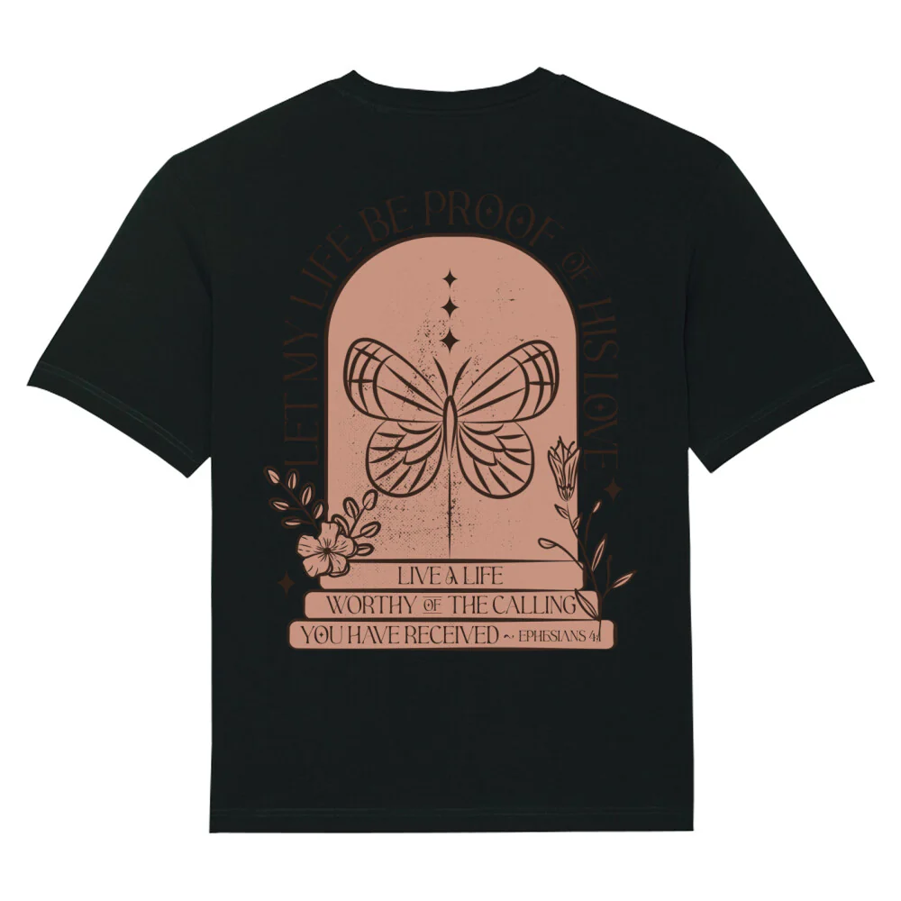 Let my life be a proof Oversized T-Shirt BackPrint - Image 4