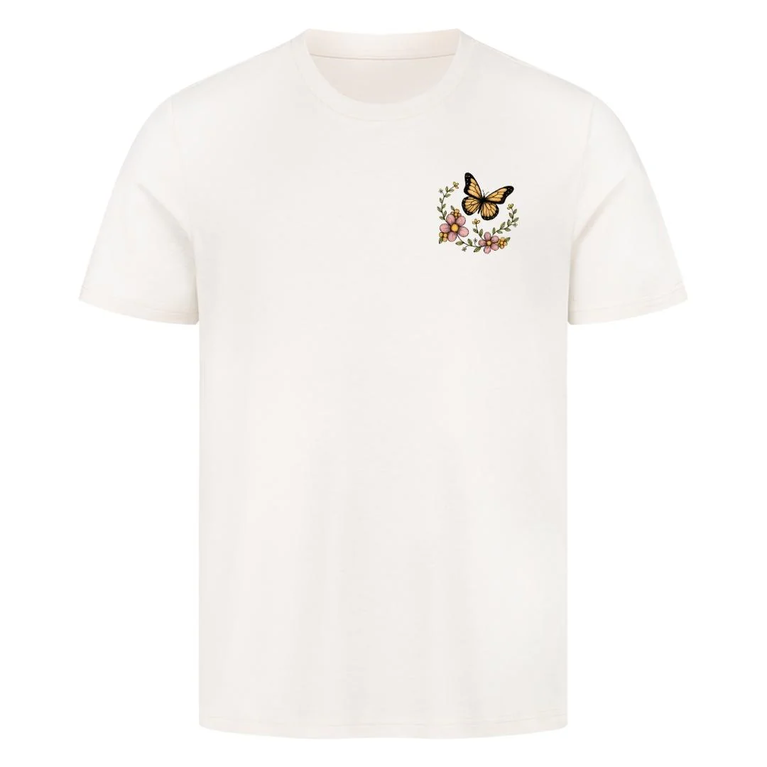 Let your Faith Bloom and Fly Shirt Front & Back - Image 10