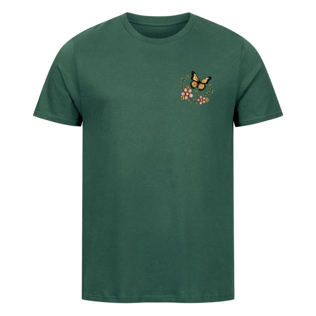 Let your Faith Bloom and Fly Shirt Front & Back - Image 12
