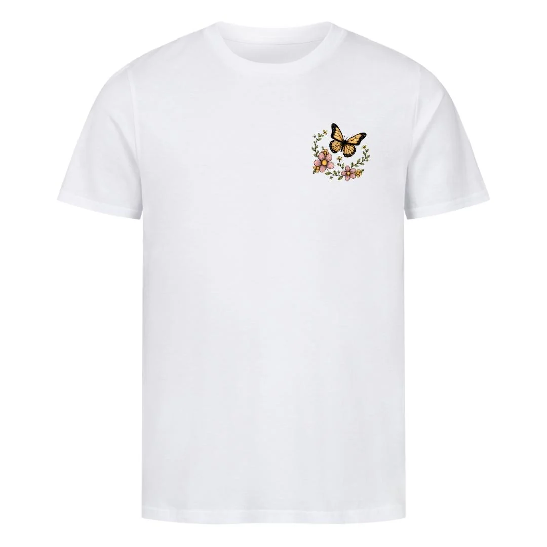 Let your Faith Bloom and Fly Shirt Front & Back - Image 8