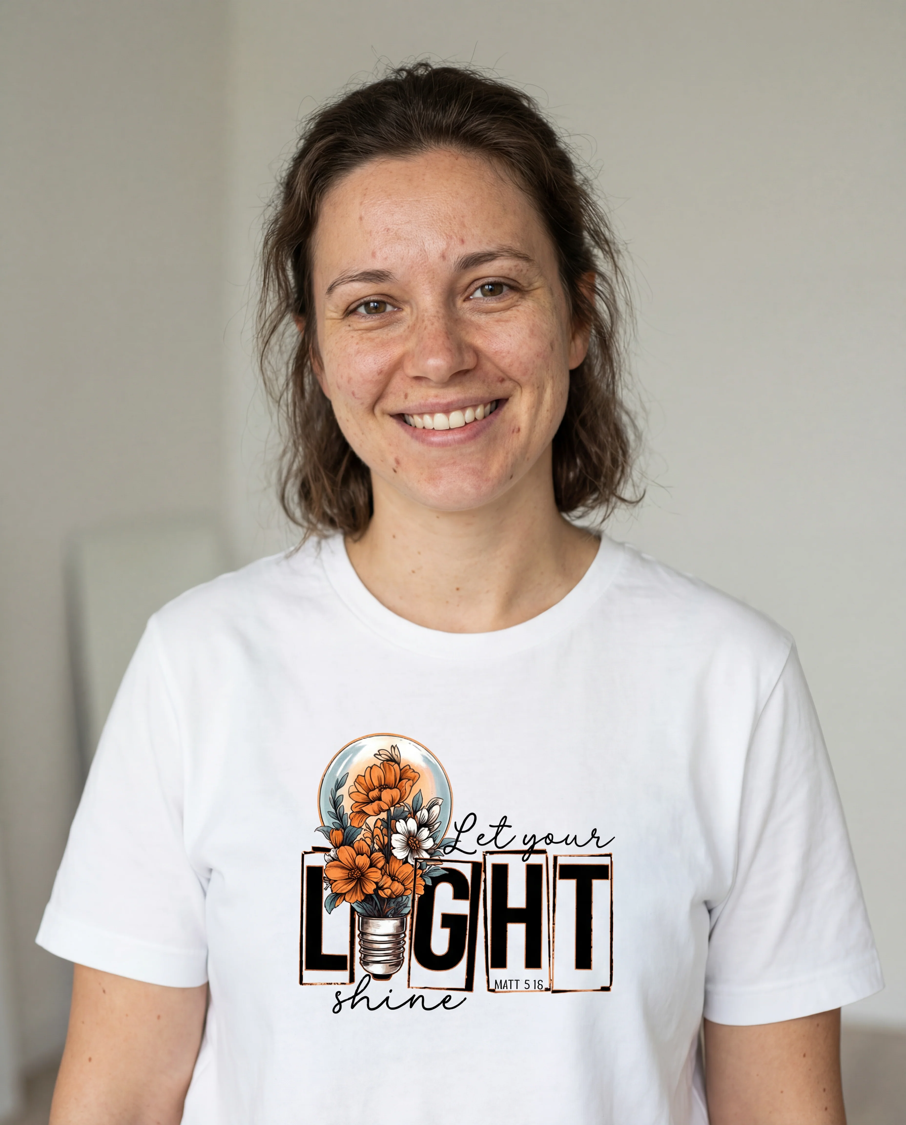 Let your light shine Frauen Shirt