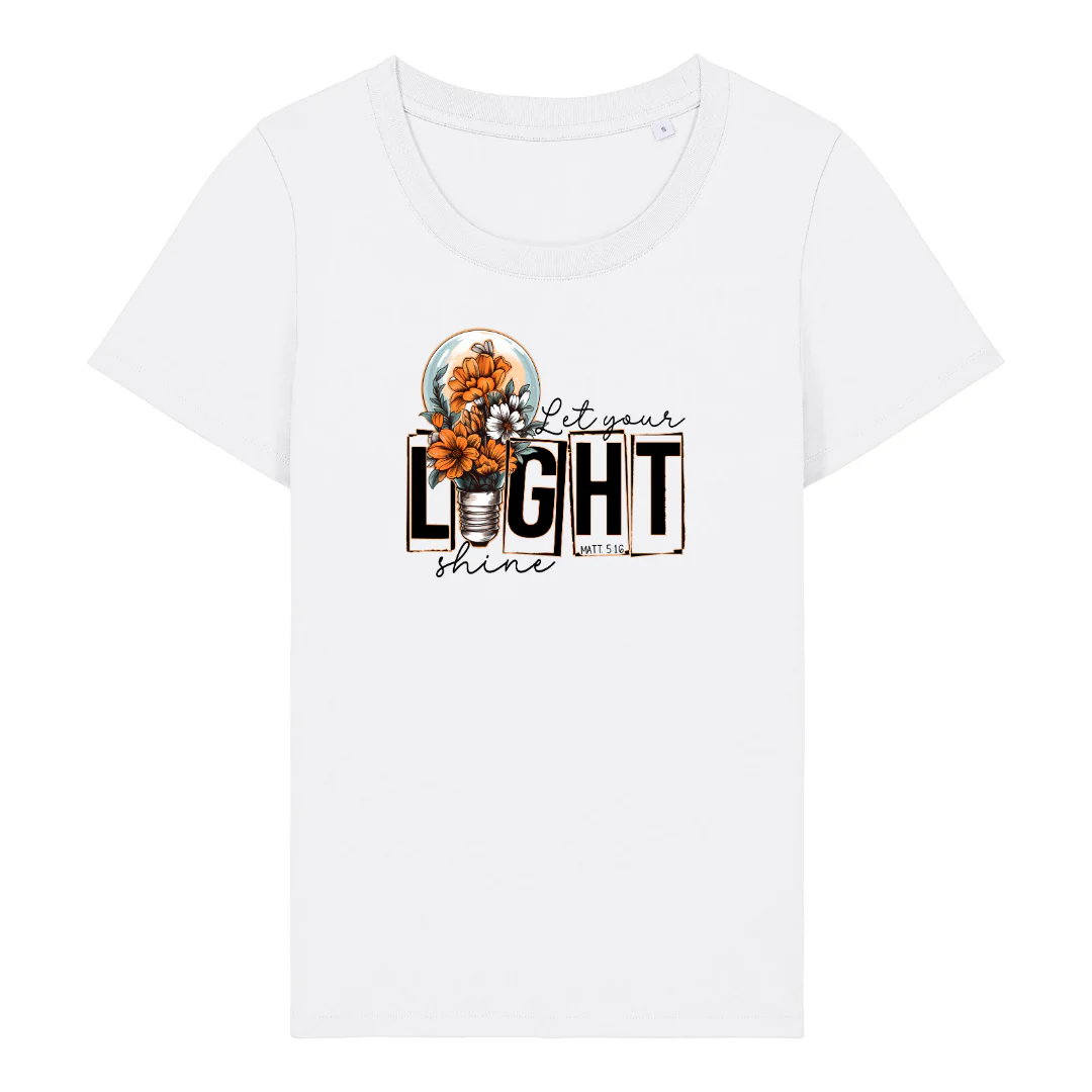 Let your light shine Frauen Shirt - Image 4