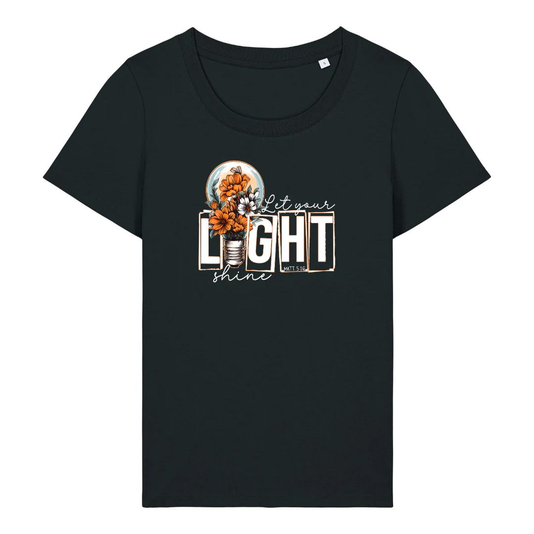 Let your light shine Frauen Shirt - Image 5